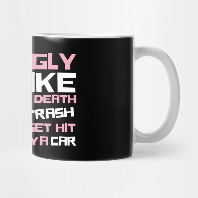 Live Ugly Fake Your Death Eat Trash Opossum by The WYLD Tribe